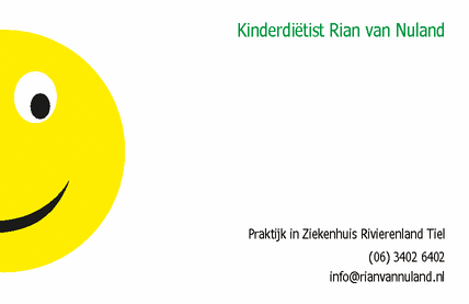 visitekaartje visitekaartje